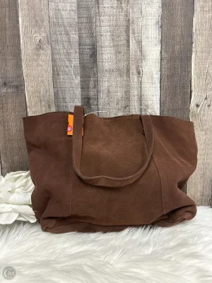 Tote Leather By Cme, Size: Medium