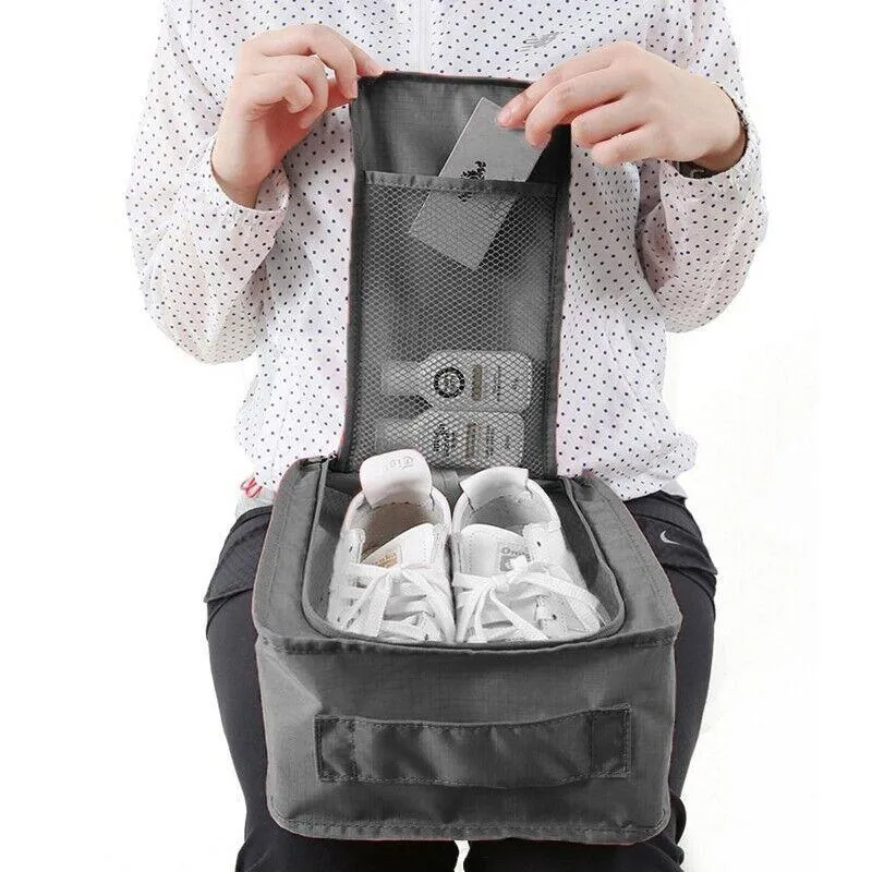 Travel Shoe Pouch Waterproof 1PC 4Colours Storage Bag