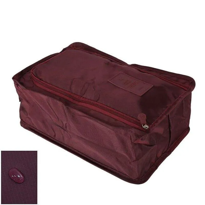 Travel Shoe Pouch Waterproof 1PC 4Colours Storage Bag