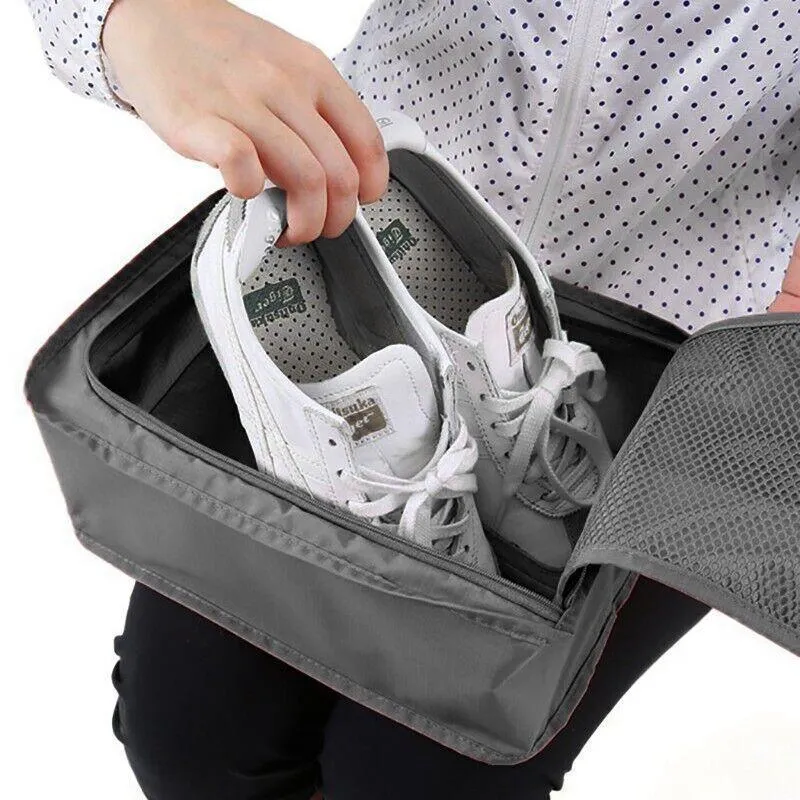 Travel Shoe Pouch Waterproof 1PC 4Colours Storage Bag