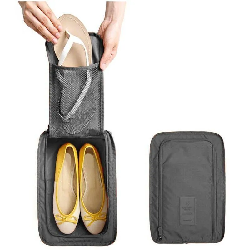 Travel Shoe Pouch Waterproof 1PC 4Colours Storage Bag