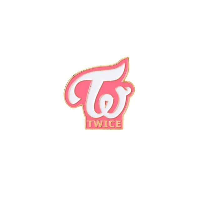 Twice Lightstick pin badge