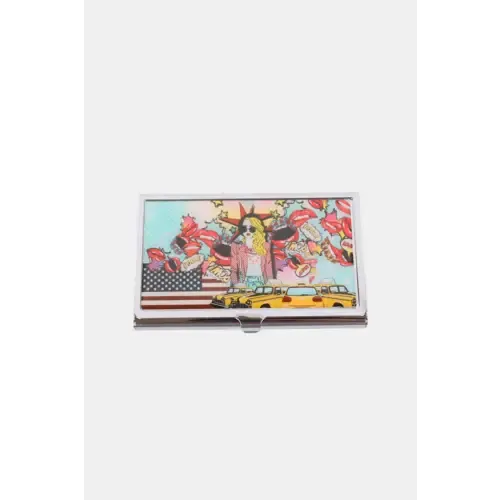 USA Business Card Case