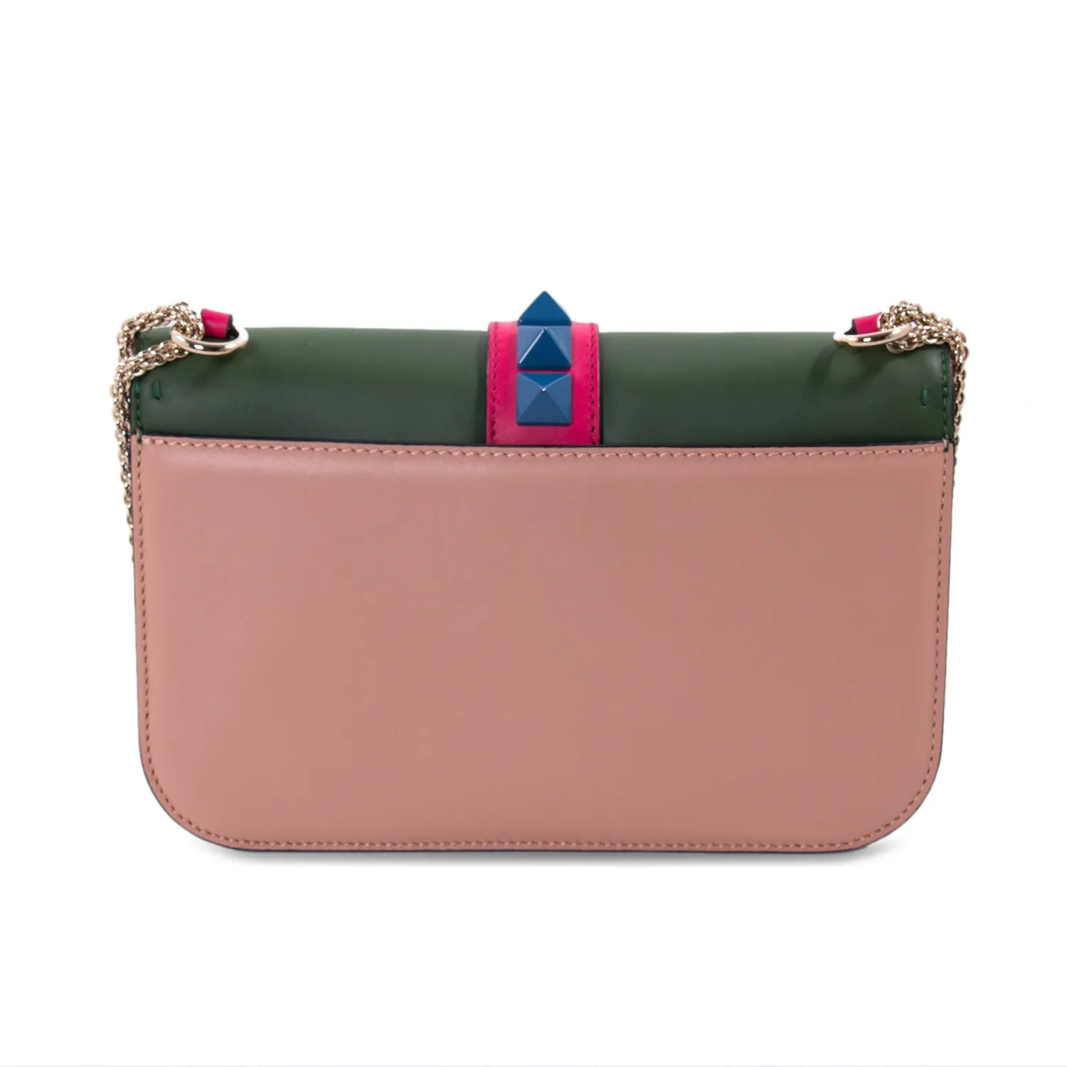 Valentino Rockstud Glam Lock Flap Bag