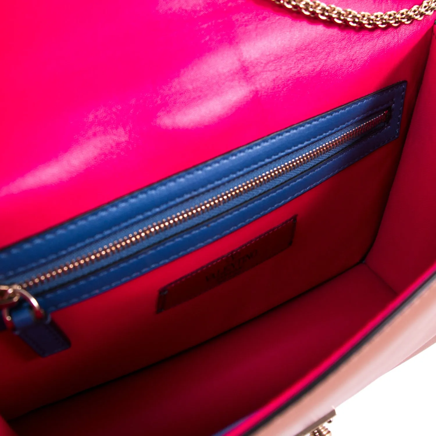 Valentino Rockstud Glam Lock Flap Bag