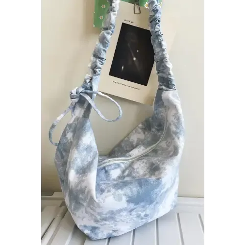 Vibrant Tie-Dye Canvas Sling Bag