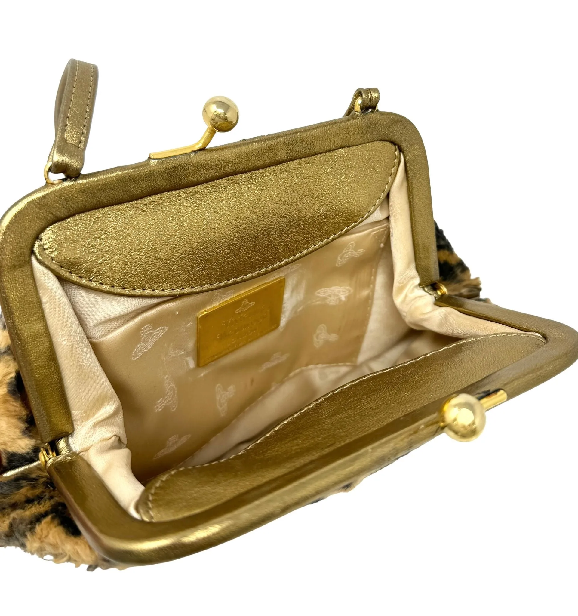 Vivienne Westwood Cheetah Shoulder Bag