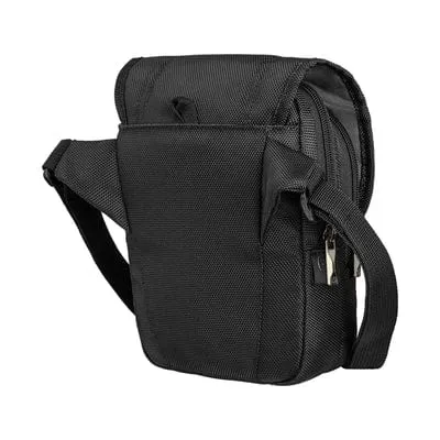 Wenger, BC High Flapover, Flapover Crossbody Bag, Black Swiss Designed