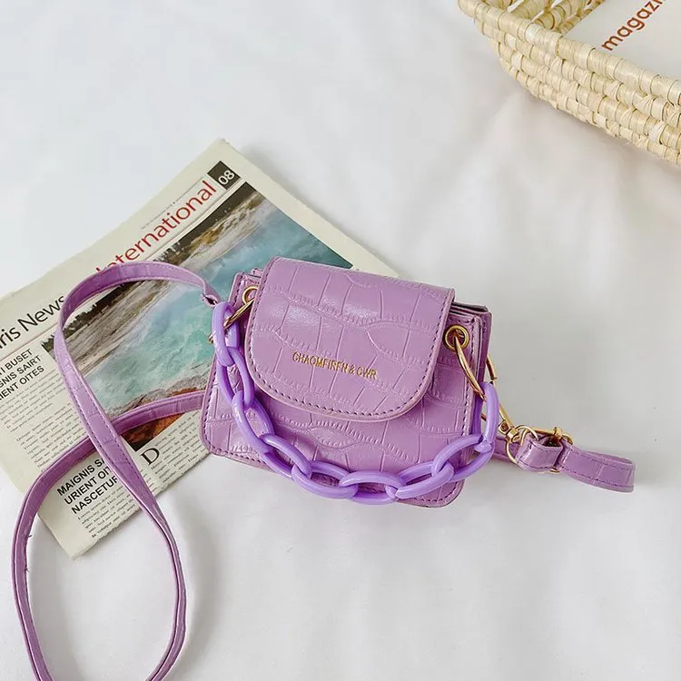 Wholesale PU Small Fragrance Messenger Bag JDC-SD-KR051