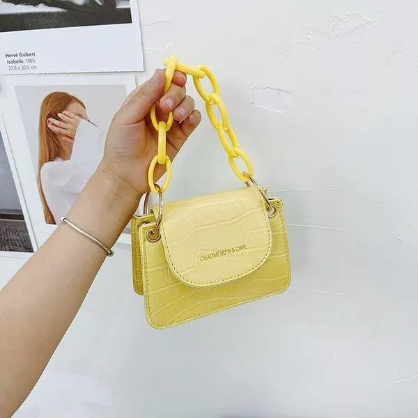 Wholesale PU Small Fragrance Messenger Bag JDC-SD-KR051