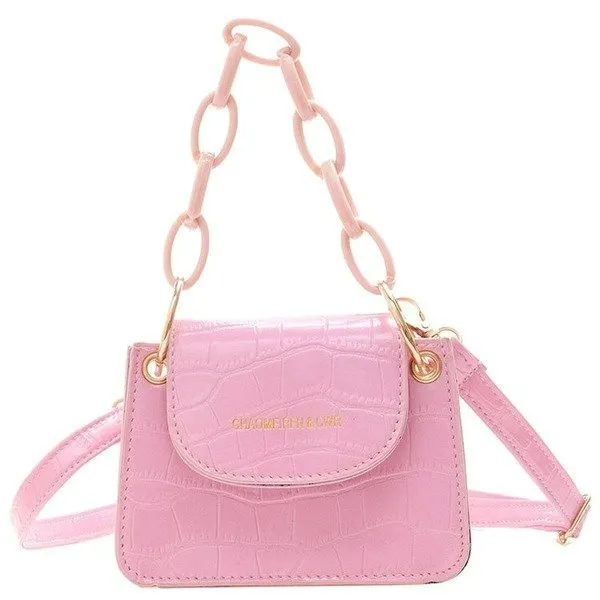 Wholesale PU Small Fragrance Messenger Bag JDC-SD-KR051