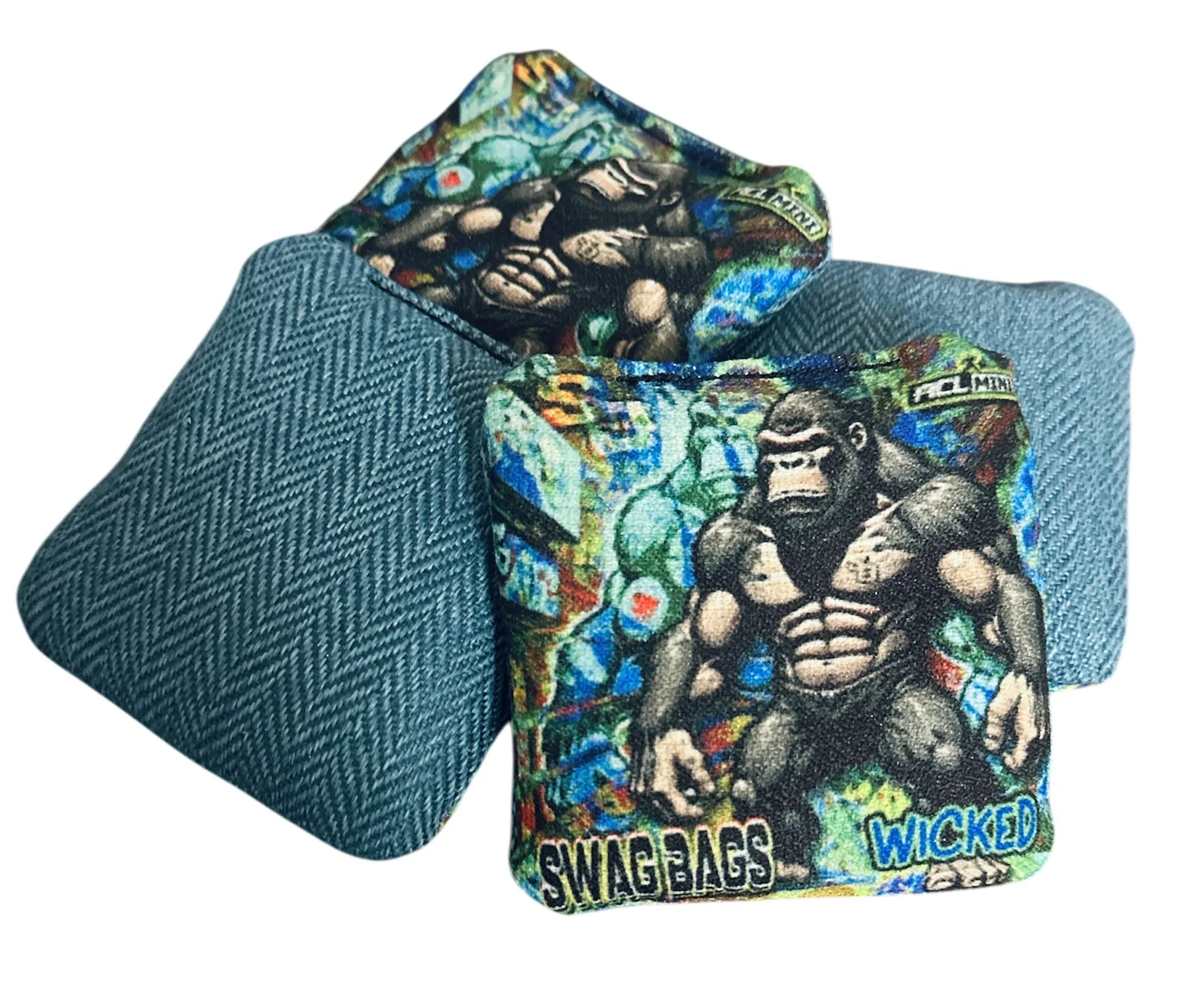 Wicked Mini Cornhole Bags (Gorilla Swag)
