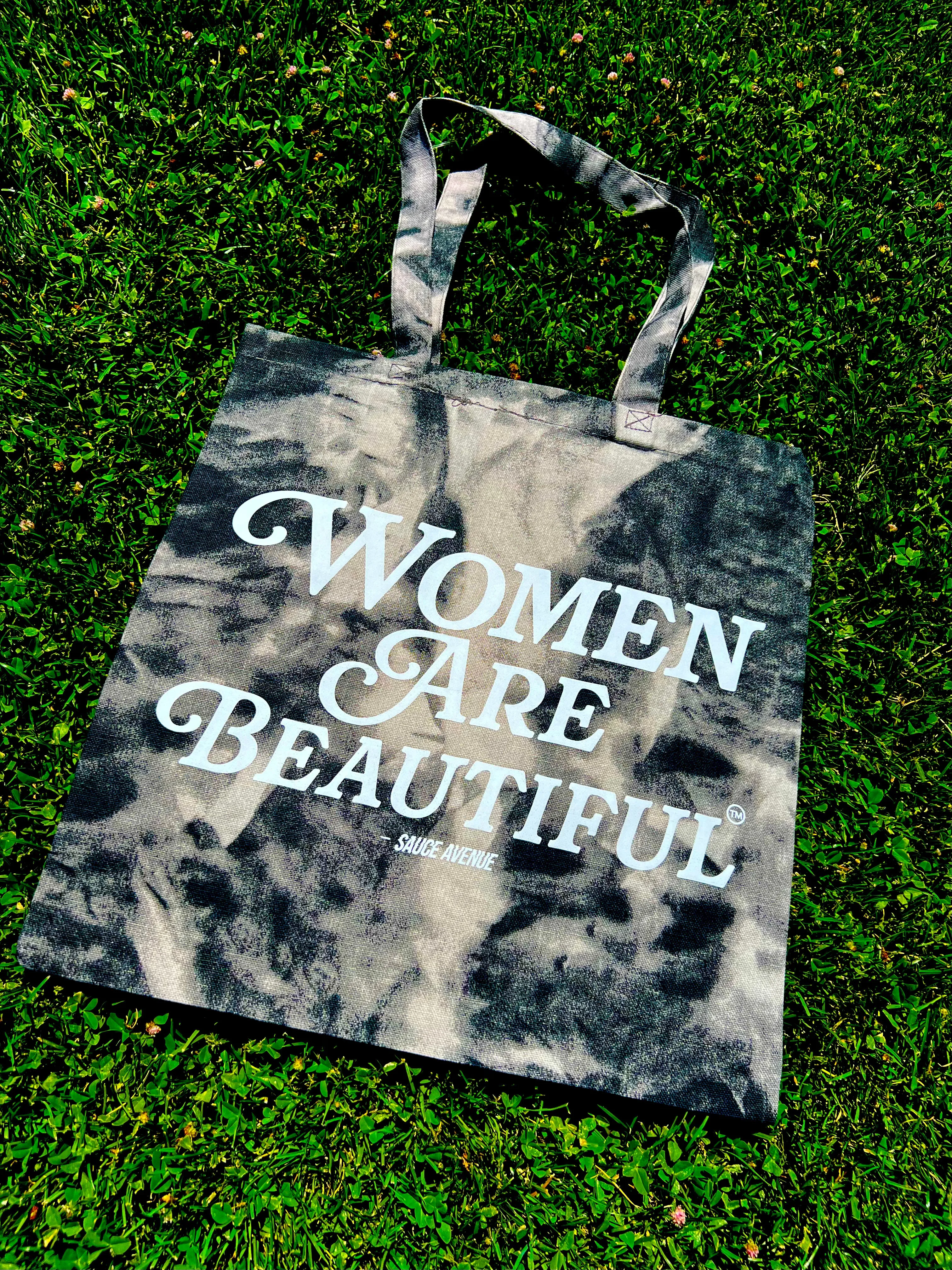 Women Are Beautiful® (WH) | Tie-Dyed Canvas Bag