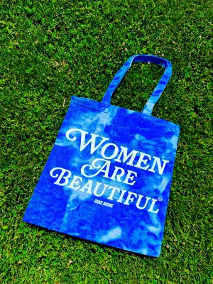 Women Are Beautiful® (WH) | Tie-Dyed Canvas Bag