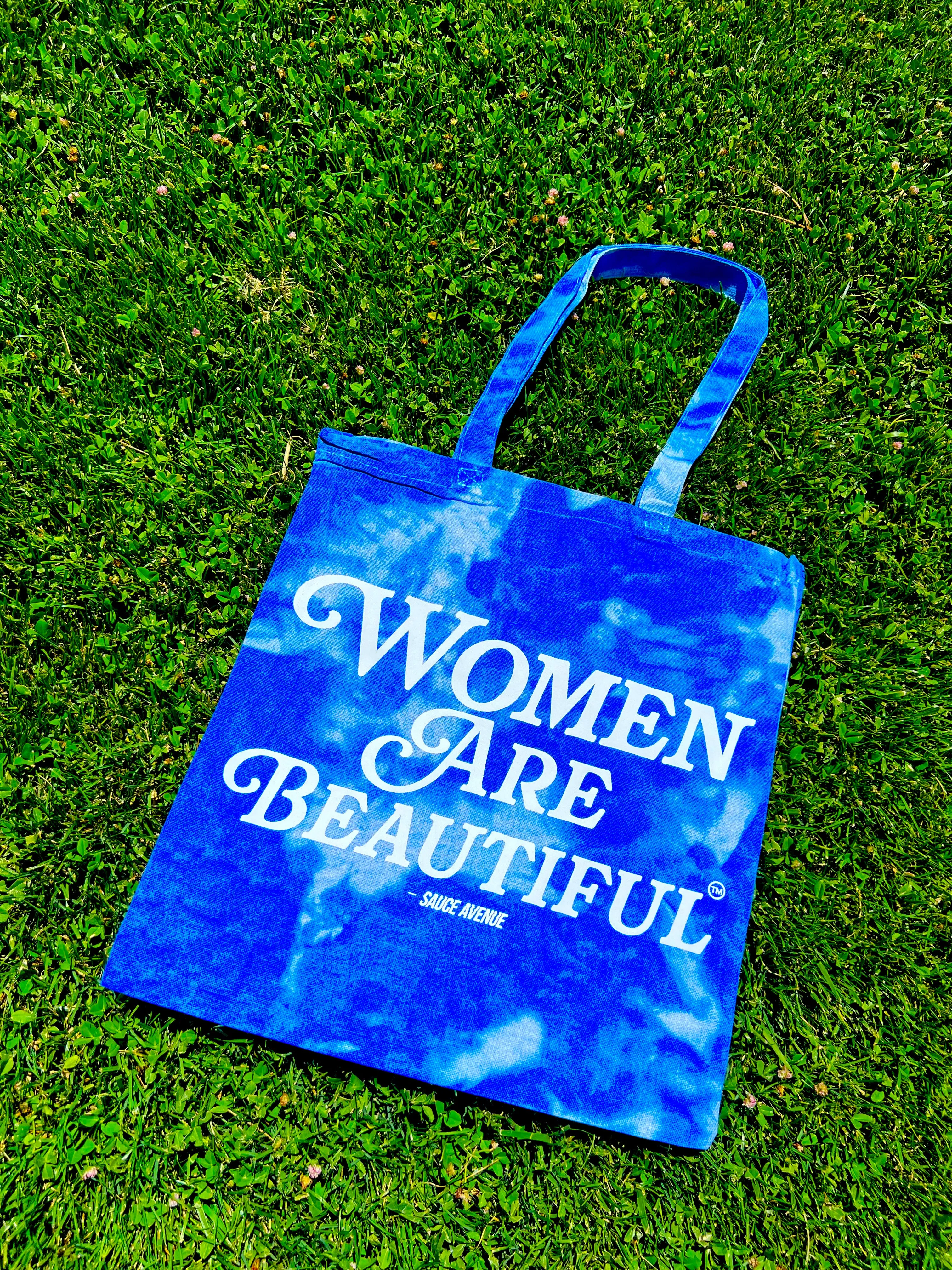 Women Are Beautiful® (WH) | Tie-Dyed Canvas Bag