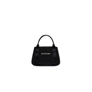 Women's Cabas Canvas Tote Bag in Black | 3399332HH3N Color 1000