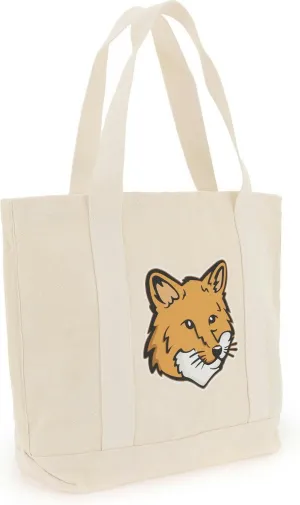 Women's Fox Head Tote Bag in Brown | Size UNICA | LW05101WW0050