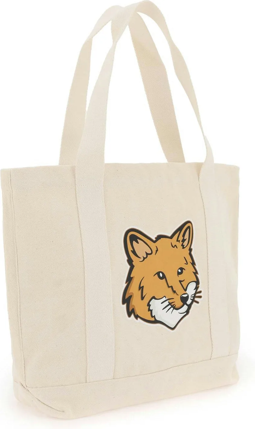 Women's Fox Head Tote Bag in Brown | Size UNICA | LW05101WW0050
