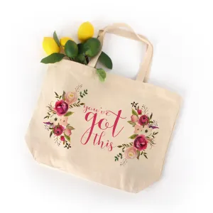 You've Got This Large Tote Bag