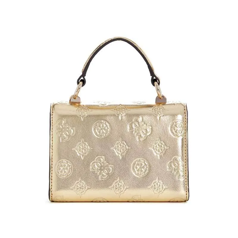 ZALINA MINI TOP HANDLE FLAP - TAS GUESS ORIGINAL WANITA