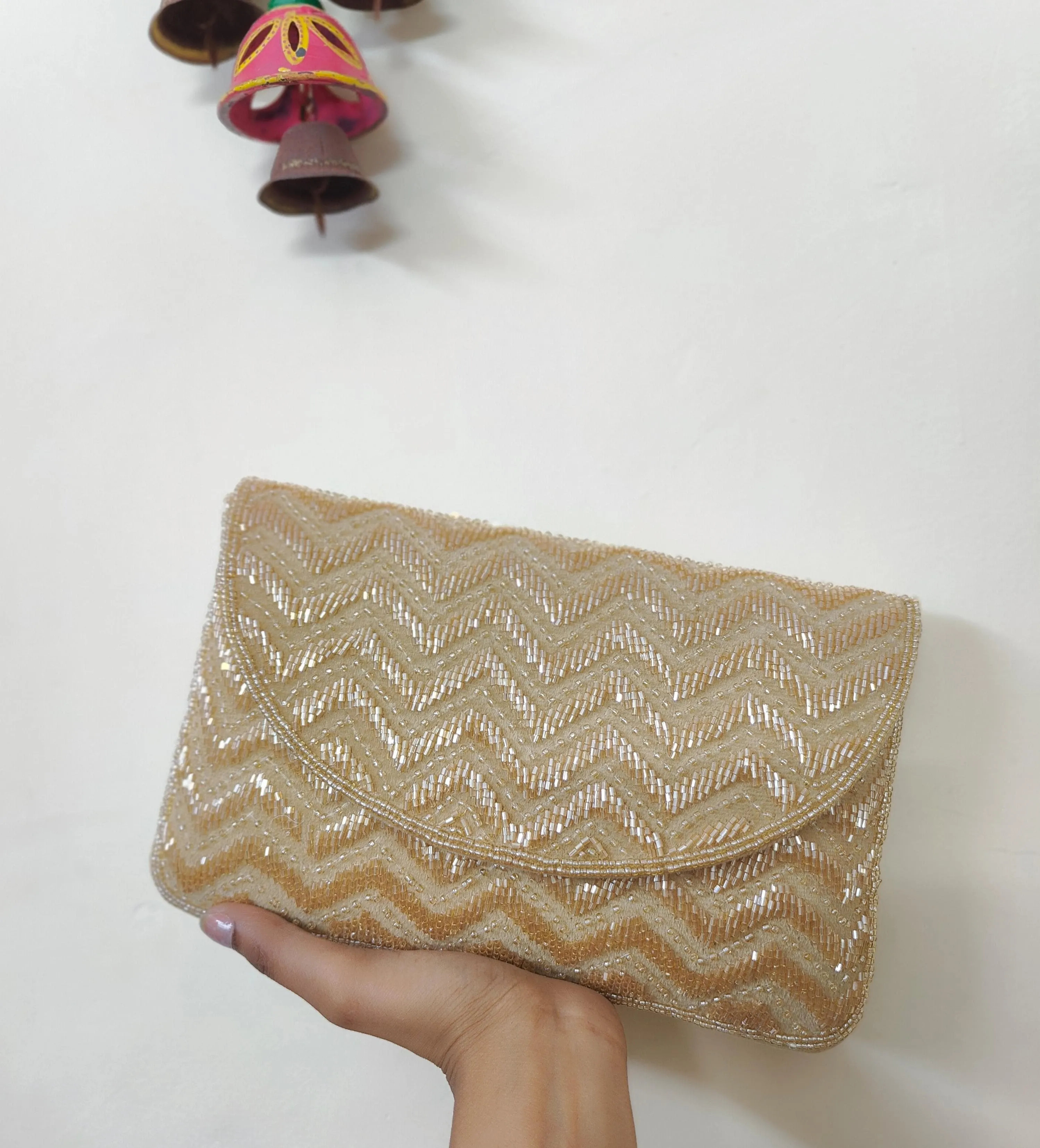 Zig Zag Flap Bag